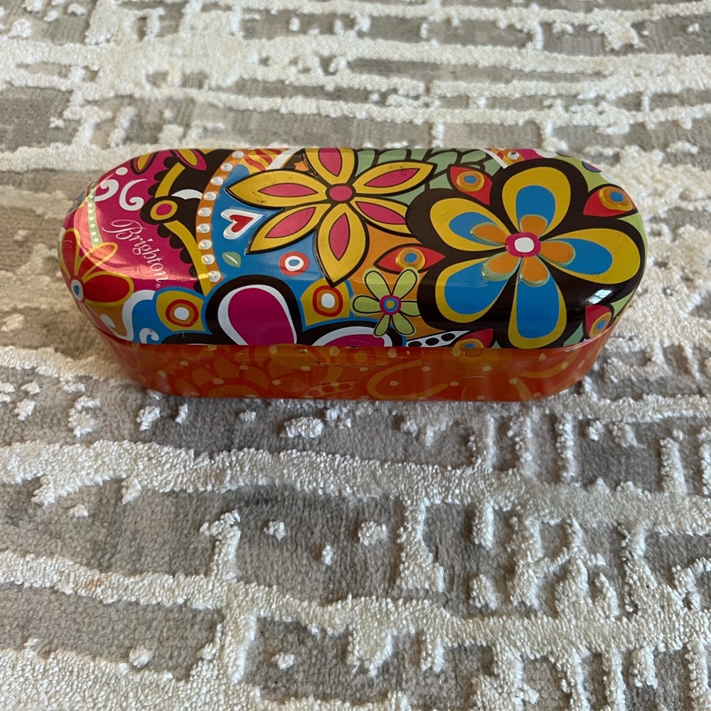 Brighton Colorful Floral Glasses Case